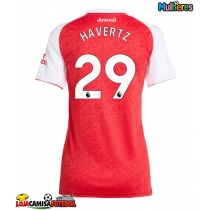 Camisa de Futebol Arsenal Kai Havertz #29 Equipamento Principal Mulheres 2025-26 Manga Curta